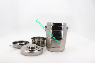1.0L de Doos van roestvrij staalbento, ECO - FriendlyStainless-de Containers van het Staalvoedsel