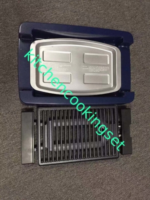 Veilige Elektrische Kokende Grill met Afneembare Grillplaat, Regelbare Temperatuurcontrole