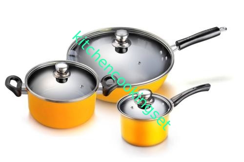 De Stok Gemakkelijke Cookware van het douaneroestvrije staal niet, Schoonmakend niet Geplaatste Stokpotten en Pannen