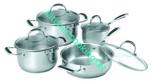 Zilveren Vastgestelde Hoge de Hitteefficiency van Lichaams Nonstick Cookware 16cm - 22cm Pot