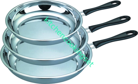 Huishouden/Restaurant Nonstick Vastgesteld het Roestvrije staal410# Materiaal van Cookware